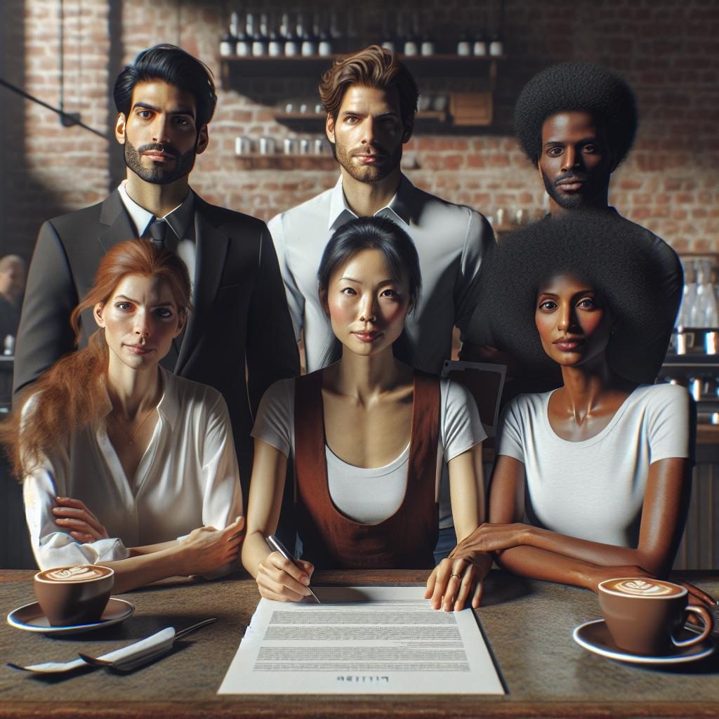 "Baristas filing union election petition"