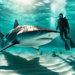 Thrilling Bull Shark Encounter