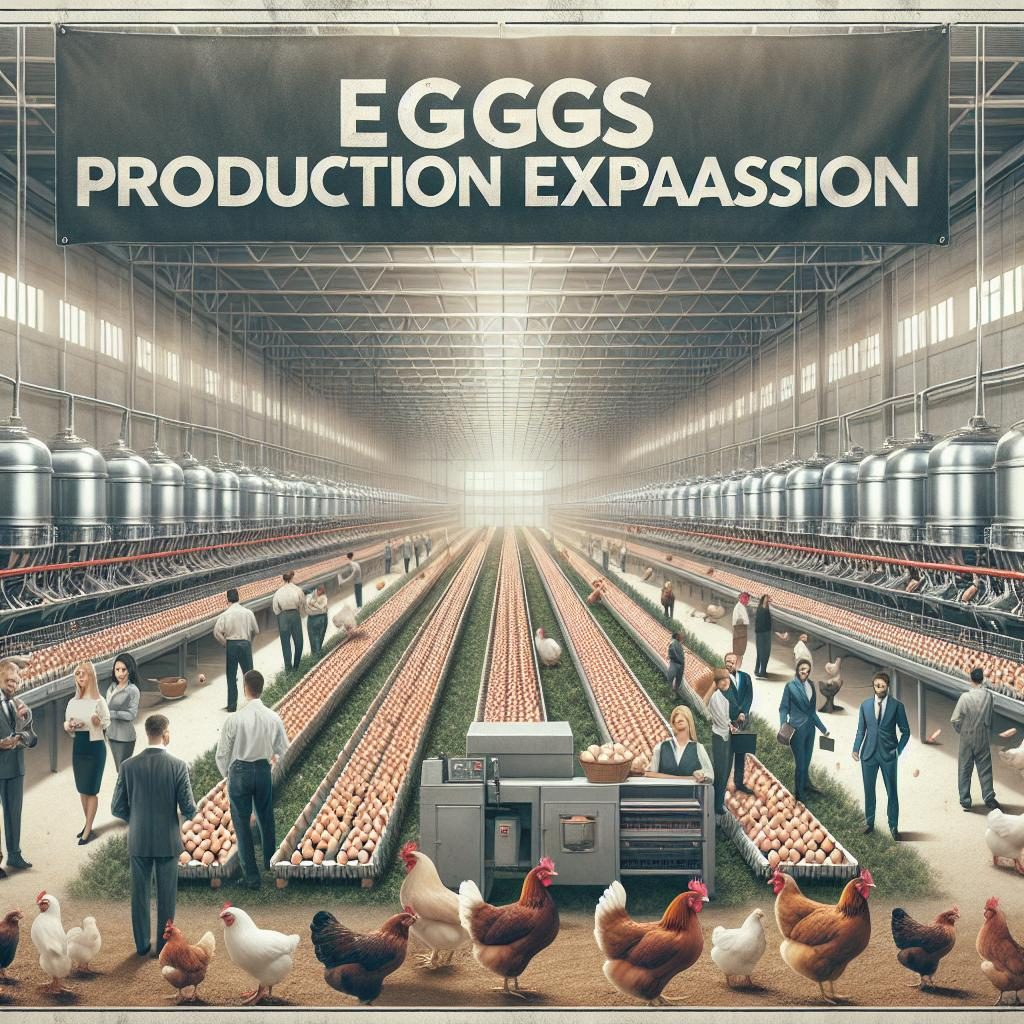 "Eggs production expansion concept"