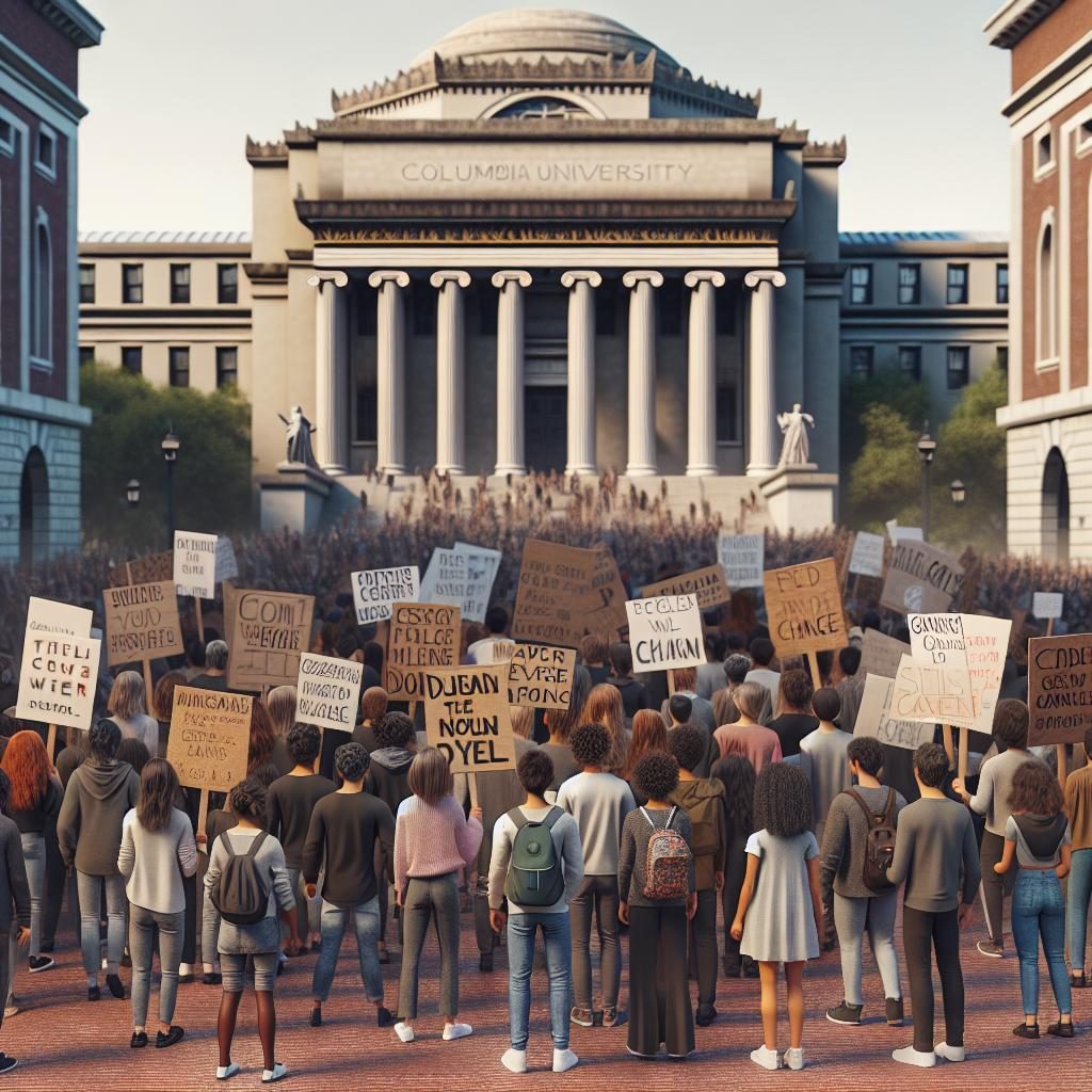 Columbia University protest resolution.