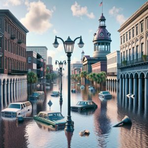 Flooded Charleston Streets