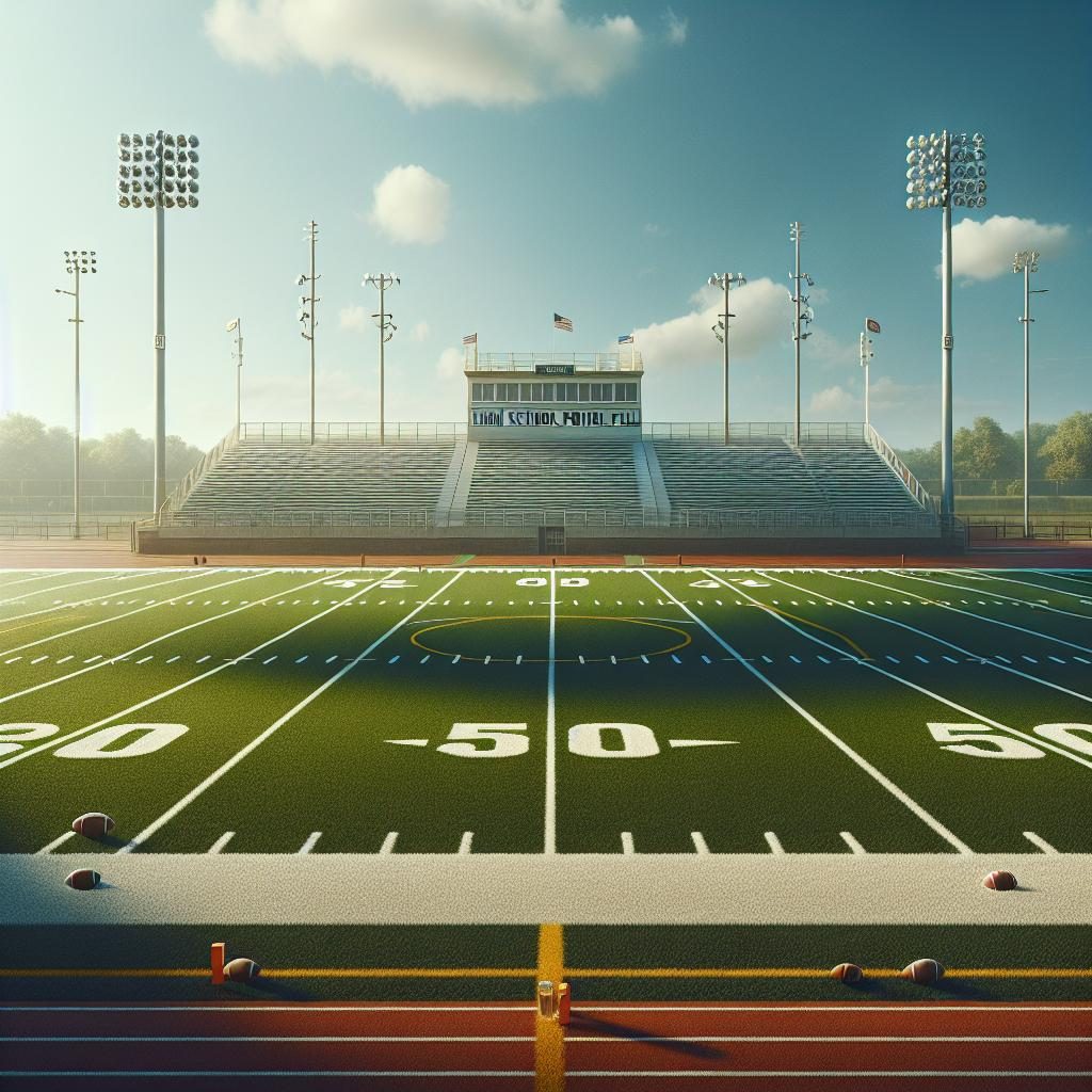 High School Football Field