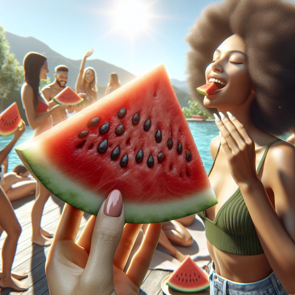 Summer Vibes Watermelon Slice