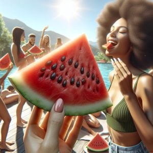 Summer Vibes Watermelon Slice