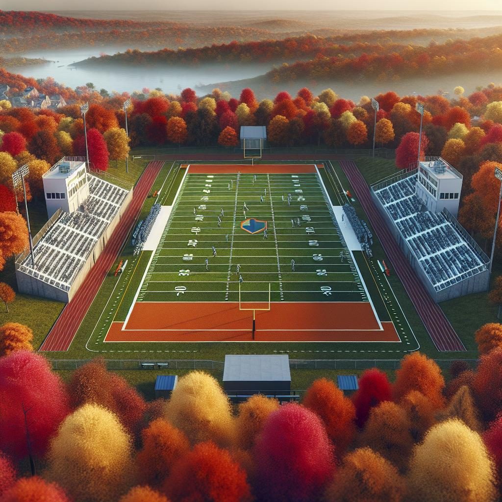 Autumn Football Field