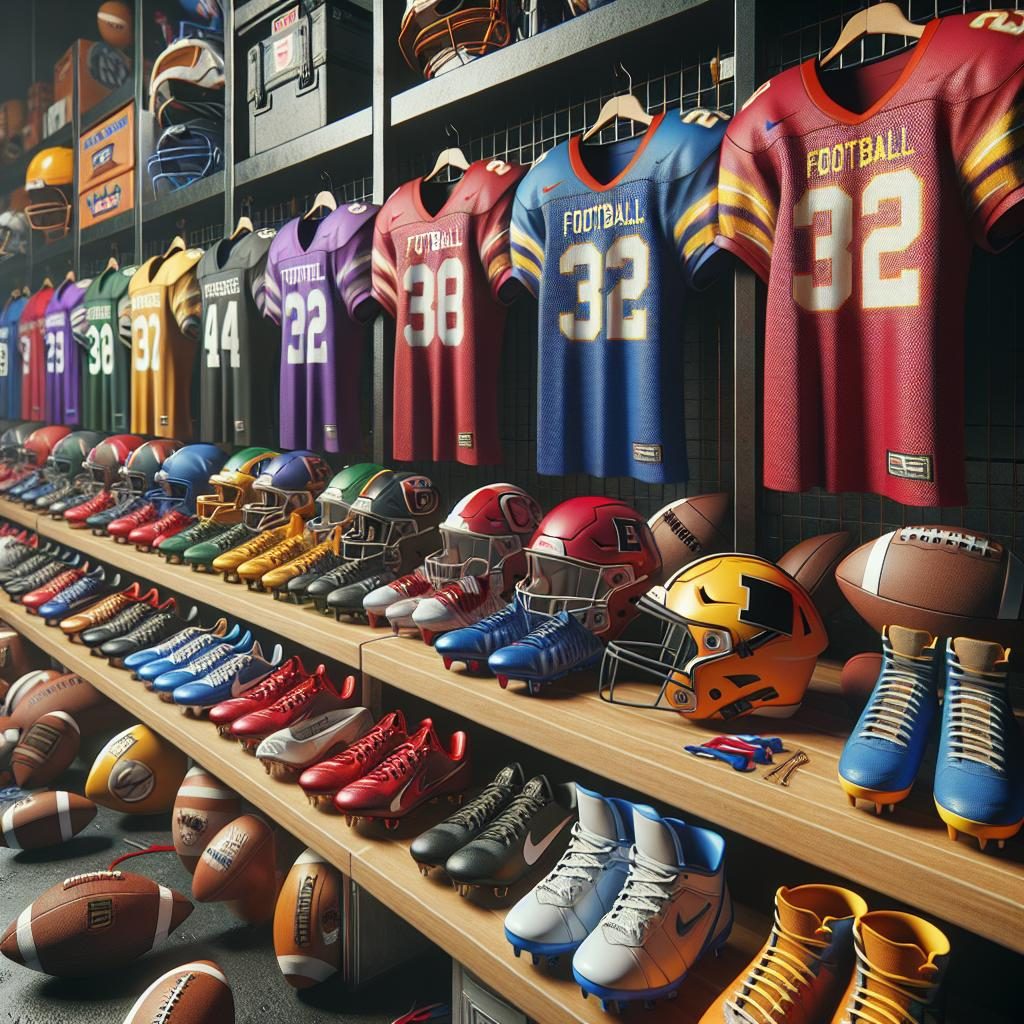 Sports Equipment Display