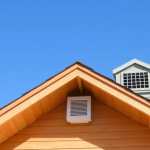 Proper roof ventilation with assorted vents for energy efficiency