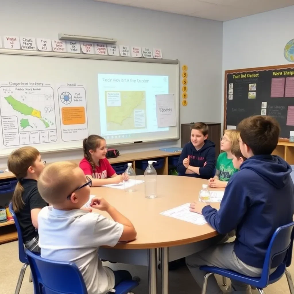 Newberry Third Graders Engage in Exciting Weather Lesson with Local Meteorologist