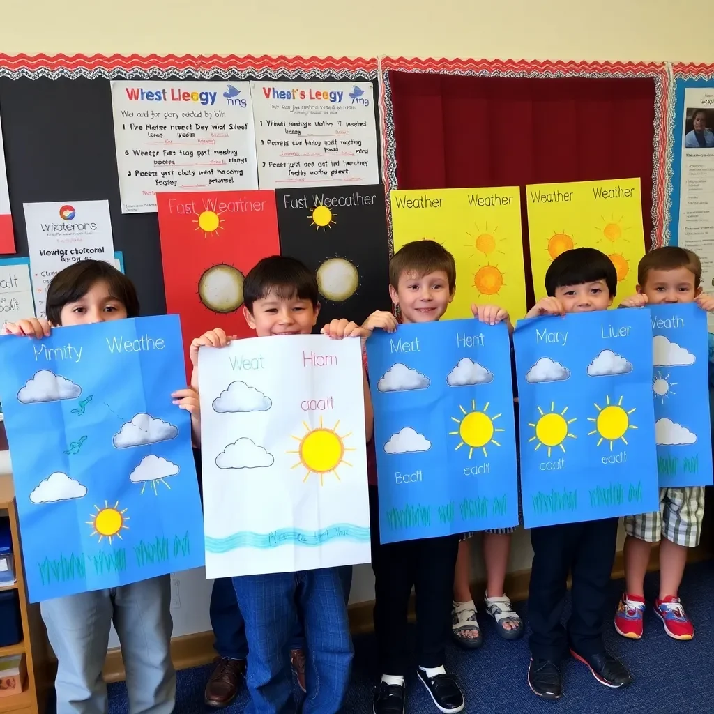 Weather Expert Engages 3rd Graders at Reuben Elementary in Newberry, SC