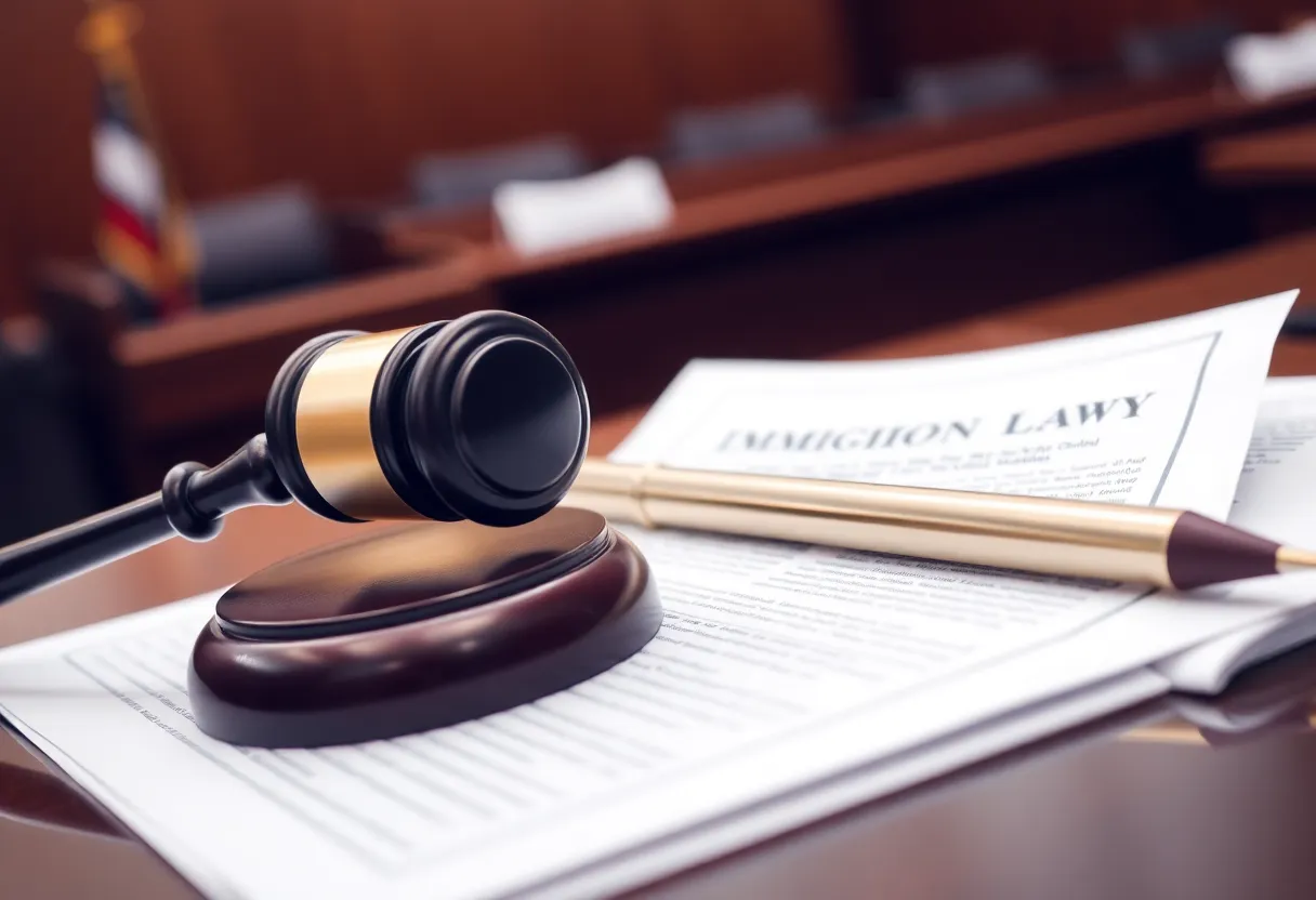 Image of a gavel and legal documents representing a court ruling