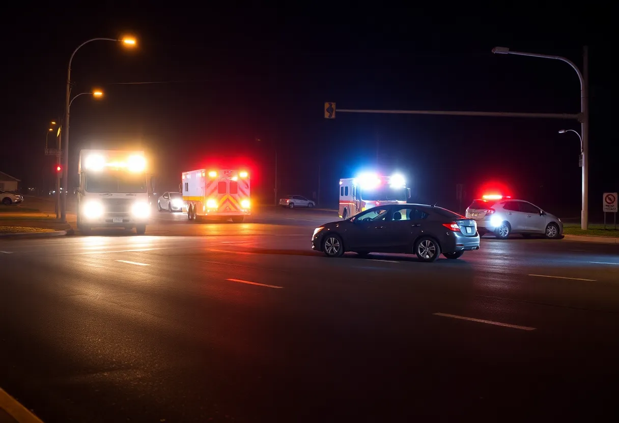 Little River Car Accident Scene