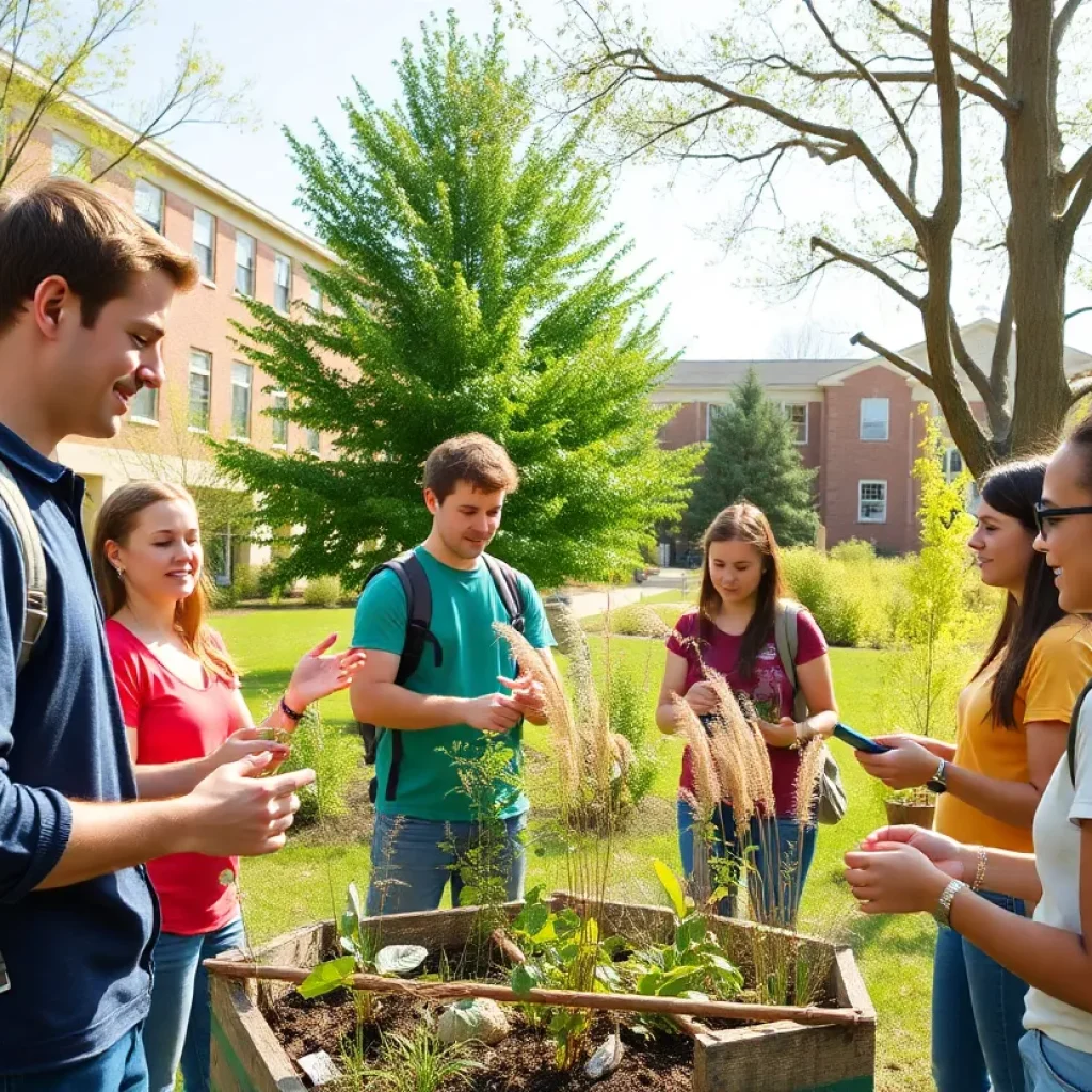 Students participating in environmental science research at UC Berkeley