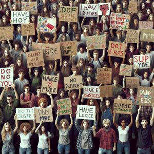 Student Protest Signs