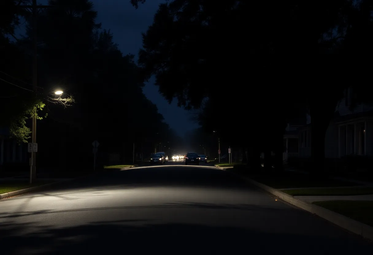 Somber Atmosphere in South Carolina