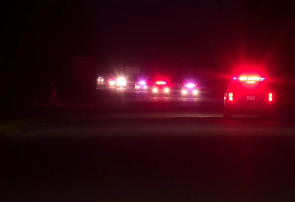 Chesterfield County Pedestrian Accident Scene