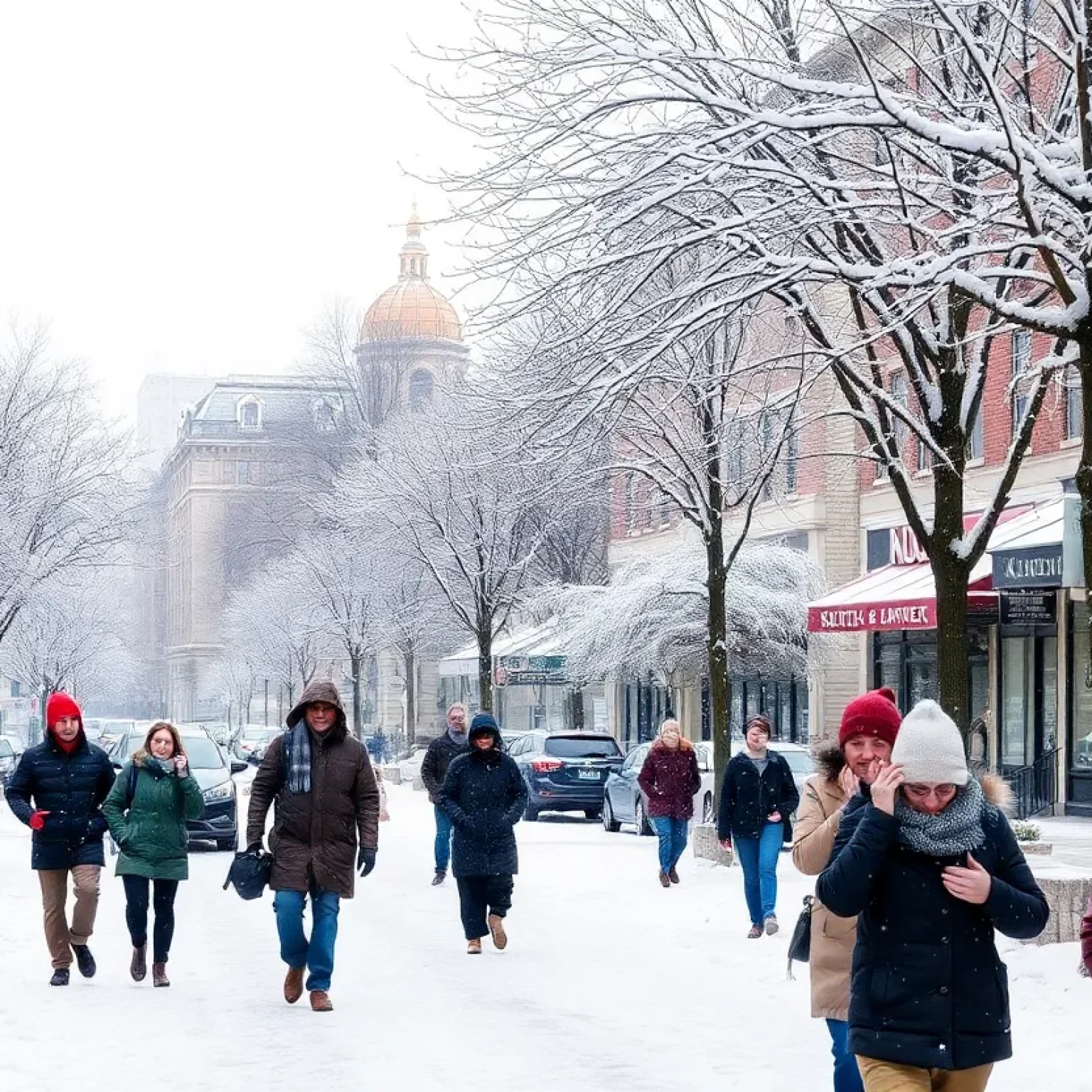 Snowy Columbia, SC