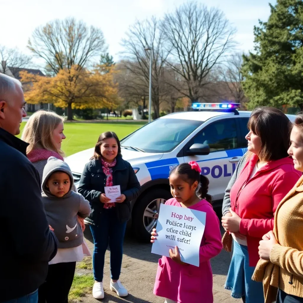 Community Rallies for Child Safety