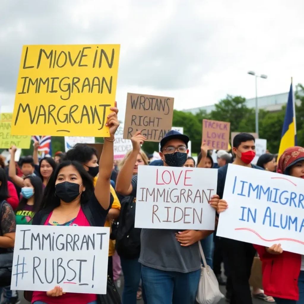 Greenville Immigrant Protest