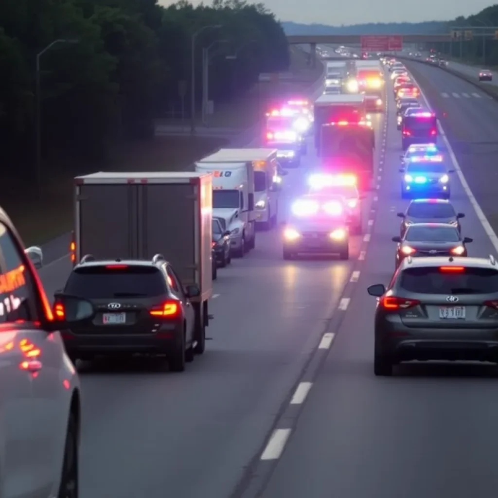 Traffic Disruption on I-85 Due to Bomb Threat