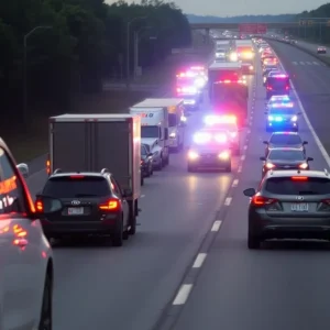 Traffic Disruption on I-85 Due to Bomb Threat