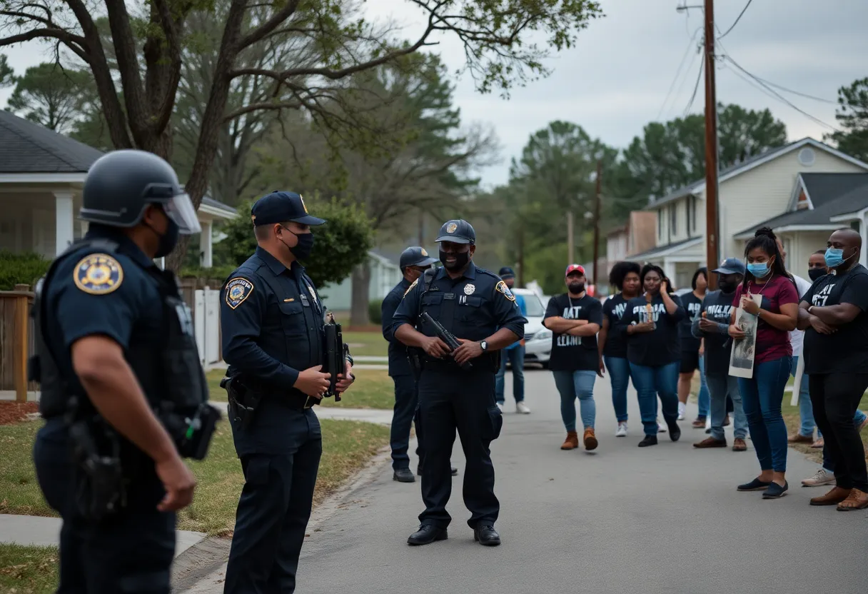 Lancaster South Carolina Community Vigil