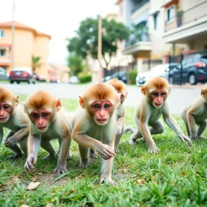 Rhesus Macaques in Yemassee