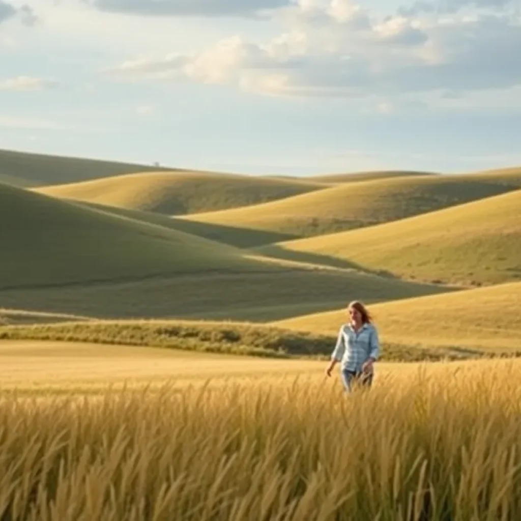 Scenic countryside landscape symbolizing enduring love.