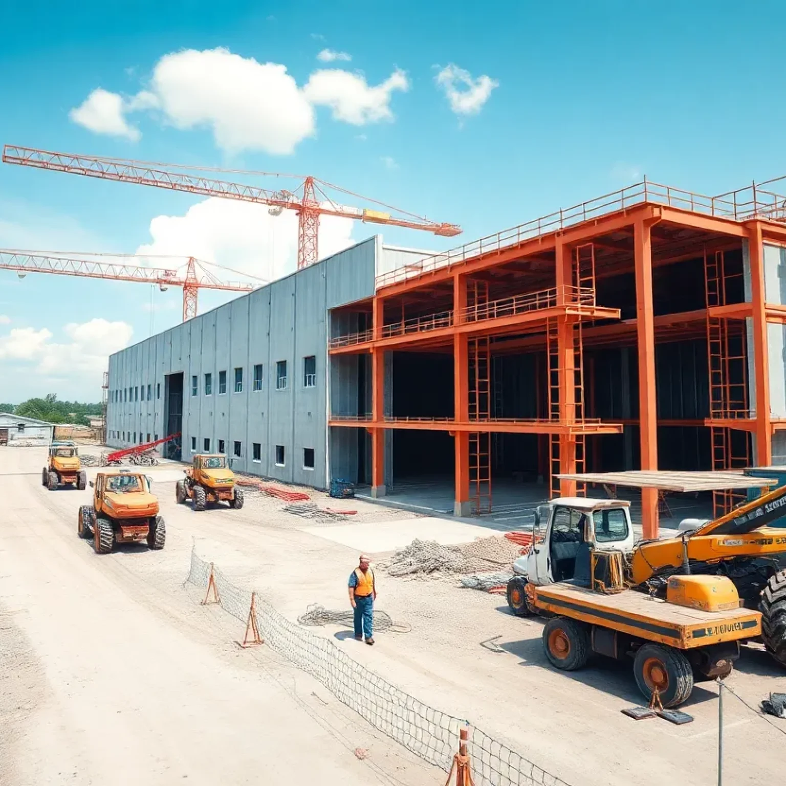 Komar Industries Facility Construction