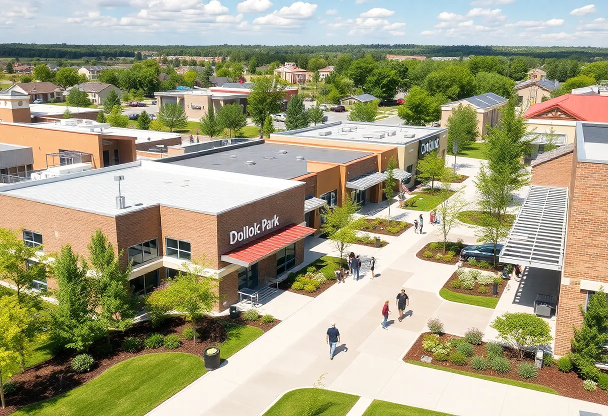 Rendering of Lake Murray Business Park in Chapin, SC