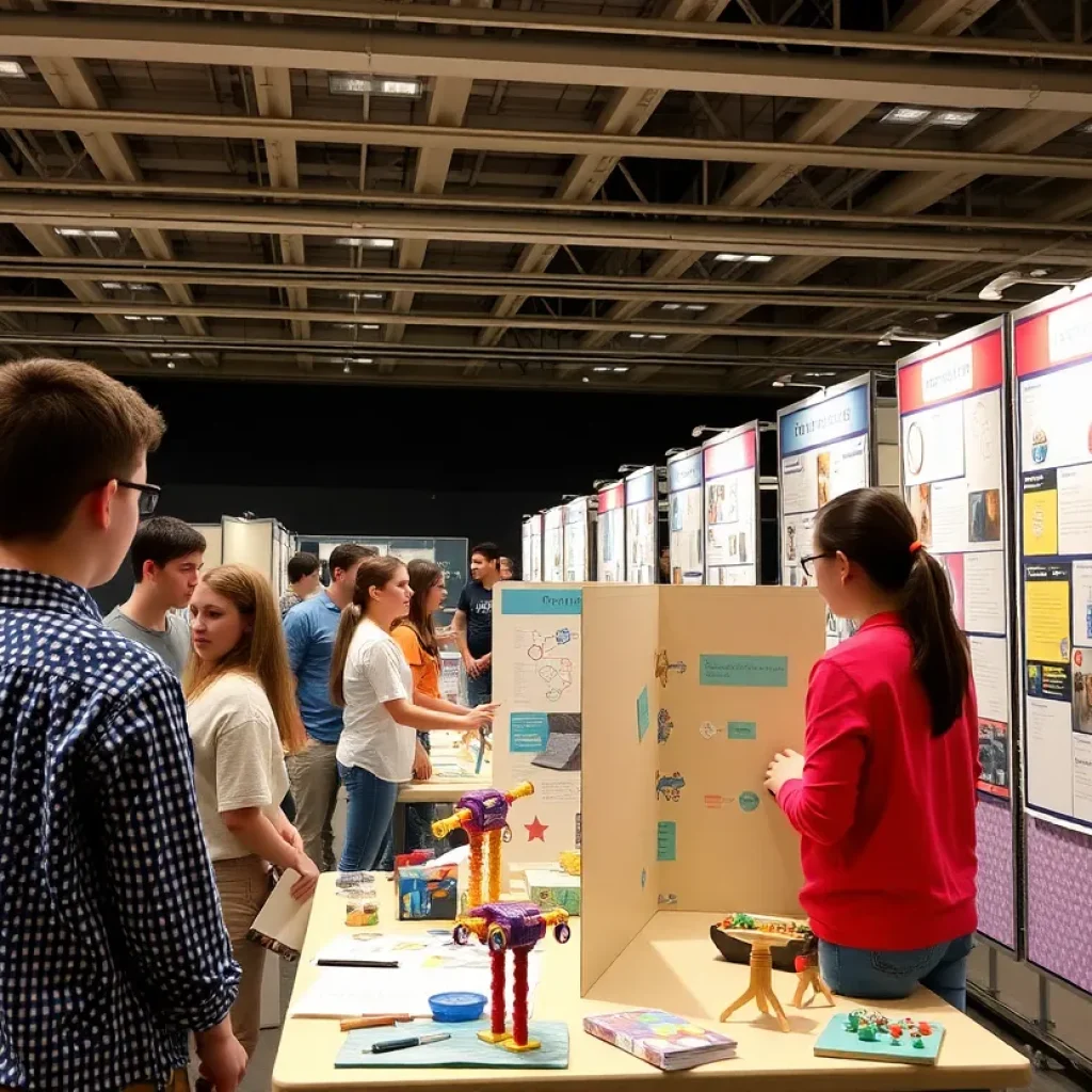 Science fair projects from students at Lexington-Richland School District Five