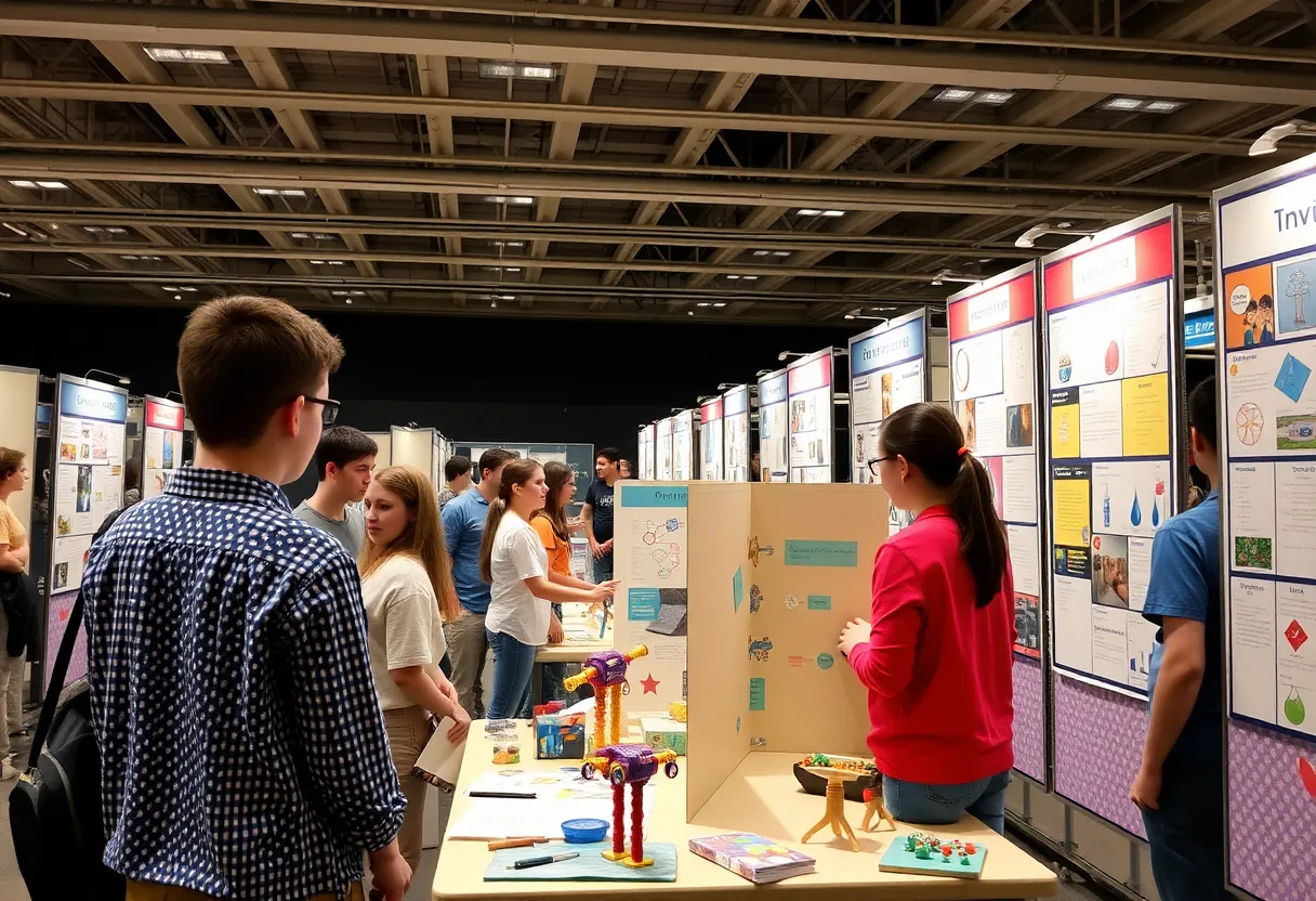 Science fair projects from students at Lexington-Richland School District Five