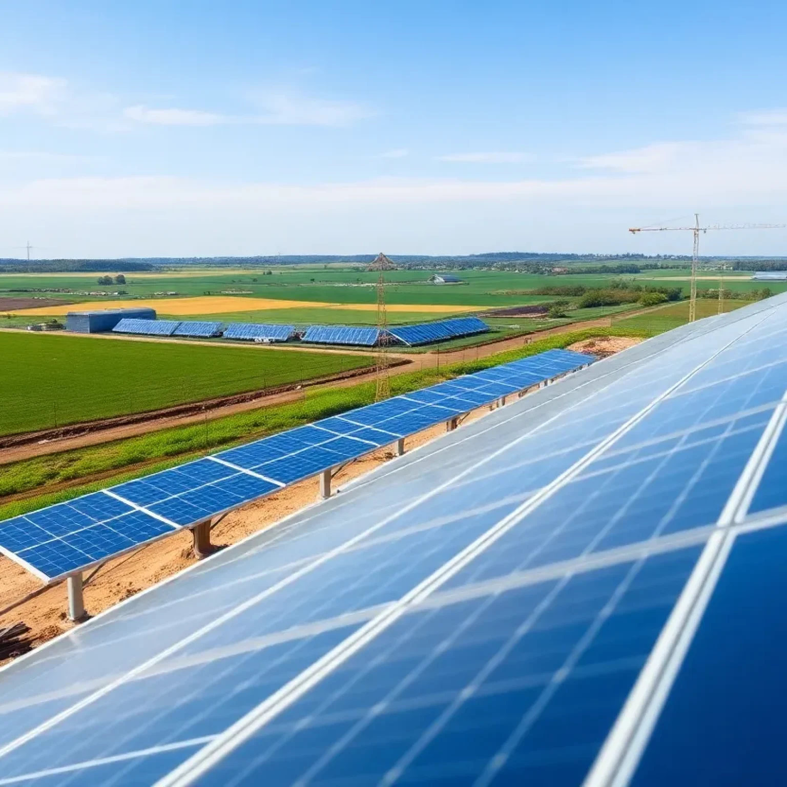 Construction of Longleaf Solar Project