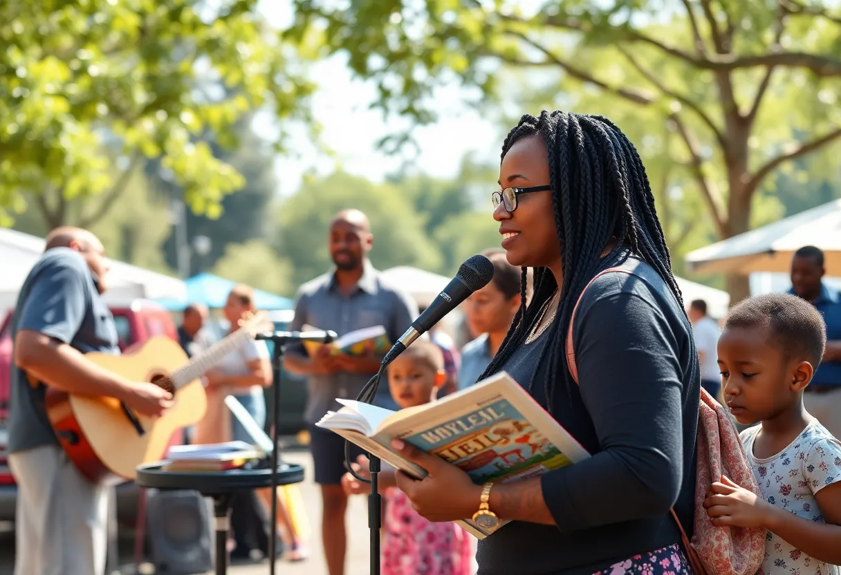 Families enjoying March events in Aiken