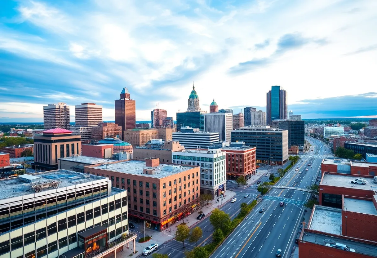 Raleigh City Skyline