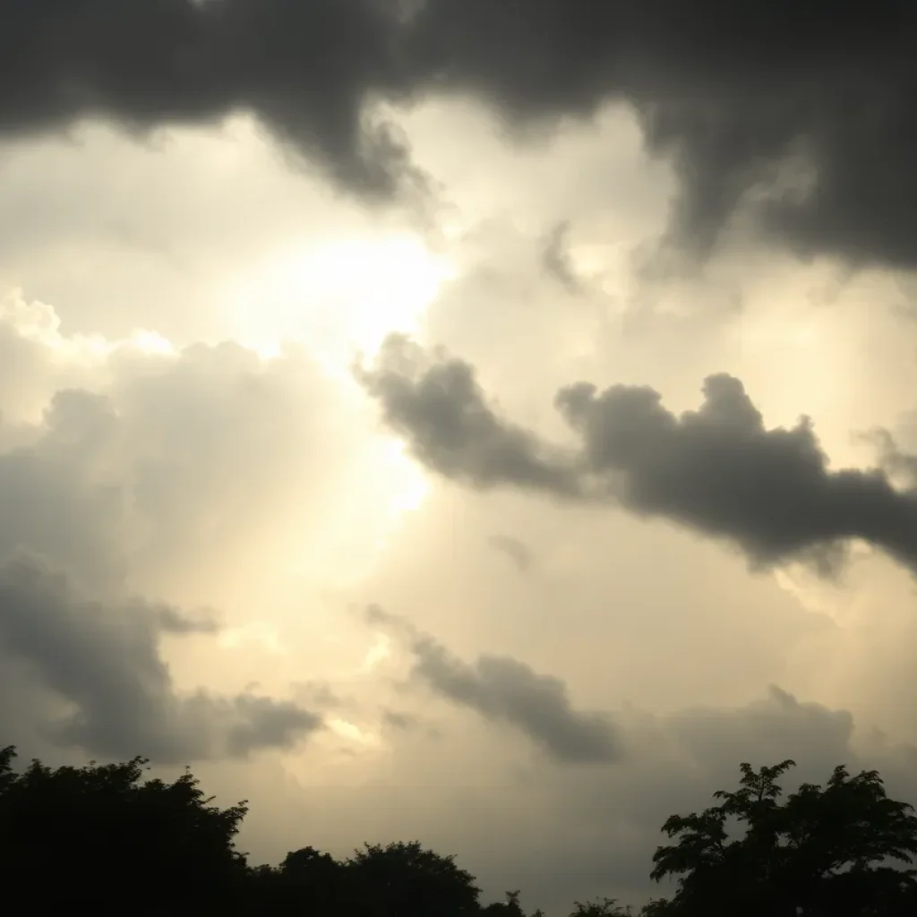 Severe Thunderstorm in Columbia, South Carolina