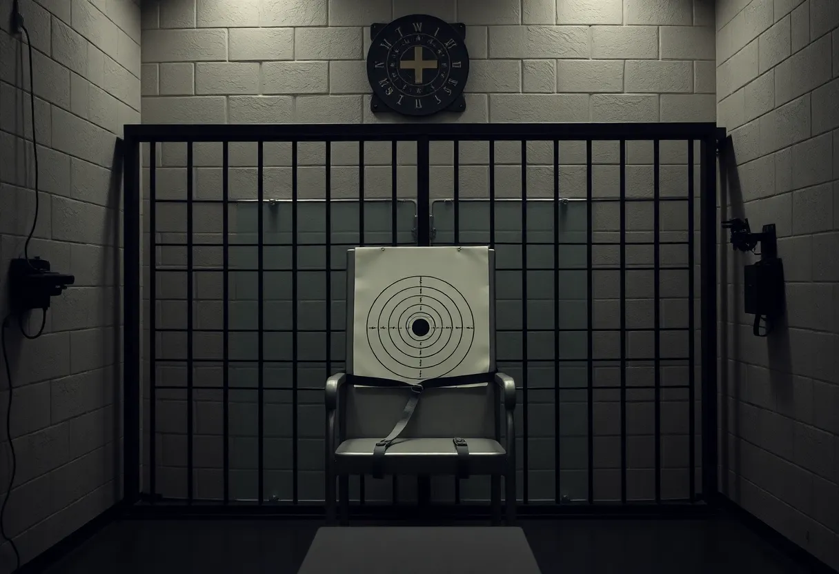 Execution Chamber at Broad River Correctional Institution