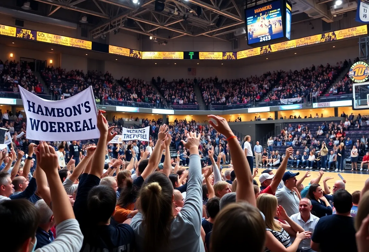 South Carolina SEC Tournament Celebration