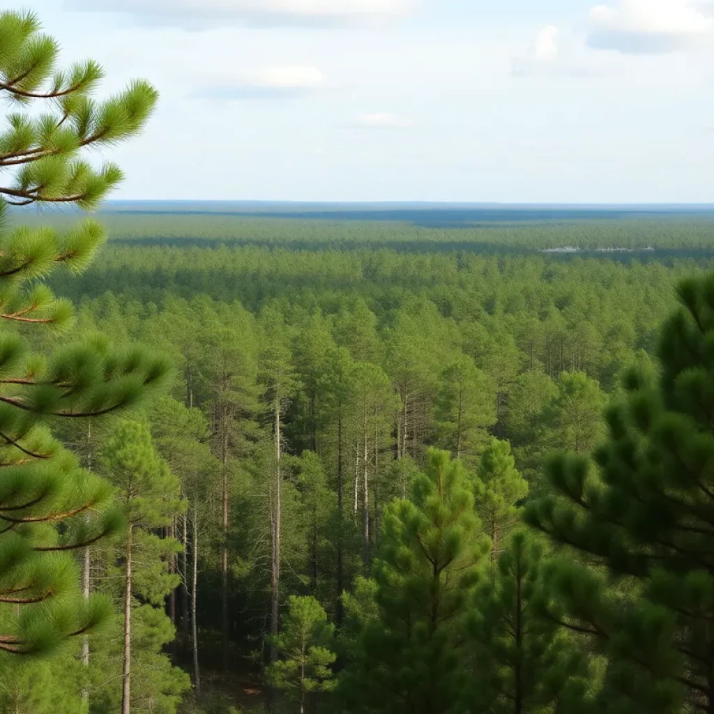 Timberland in South Carolina