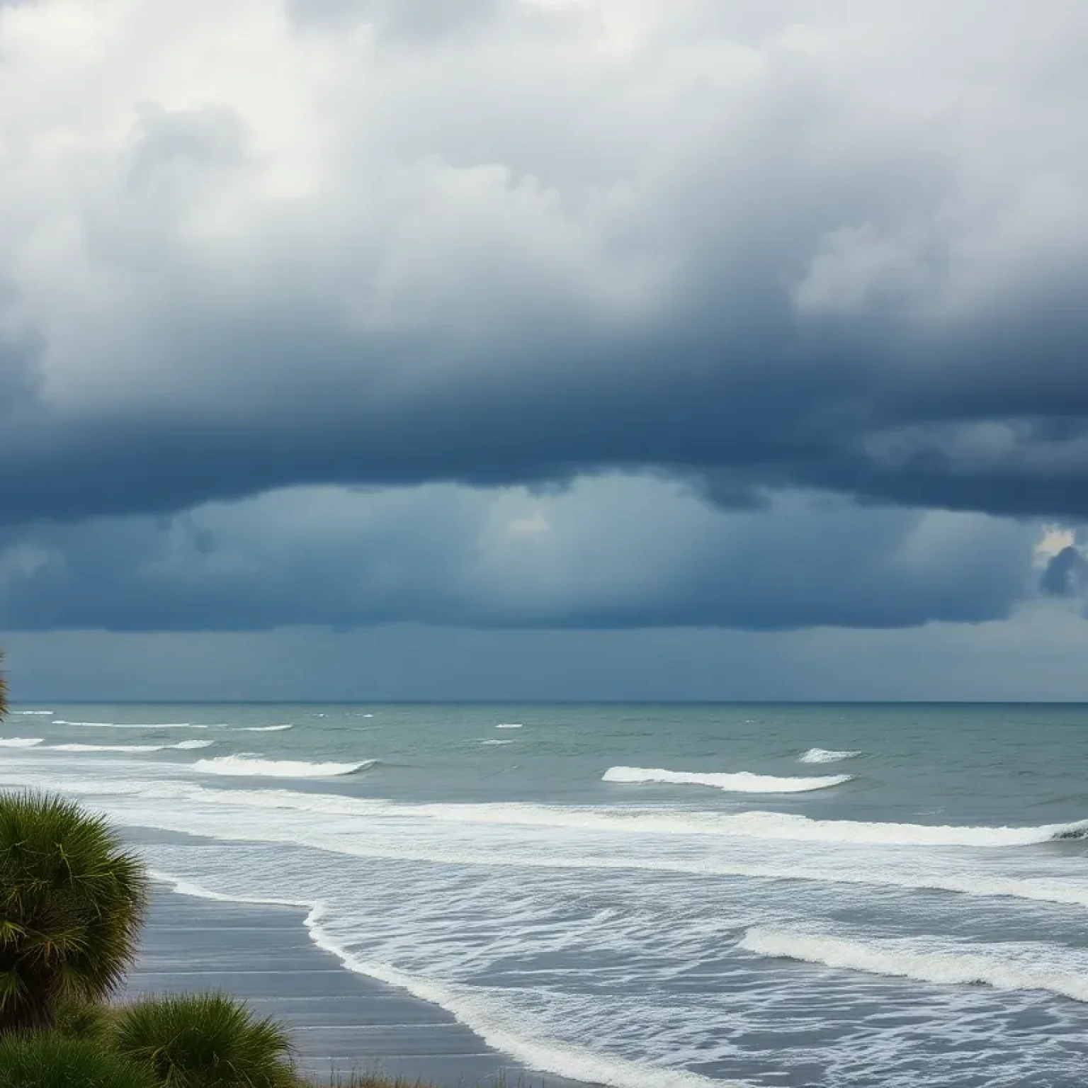 Tropical Storm Helene Approaching Charleston